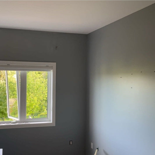 Dark Grey Bedroom Transformation