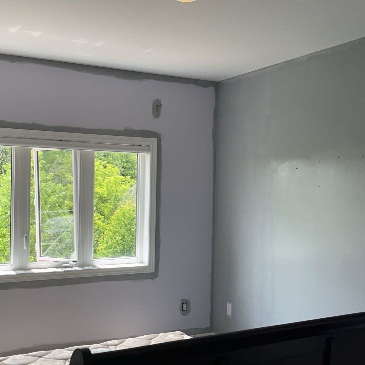 Dark Grey Bedroom Transformation